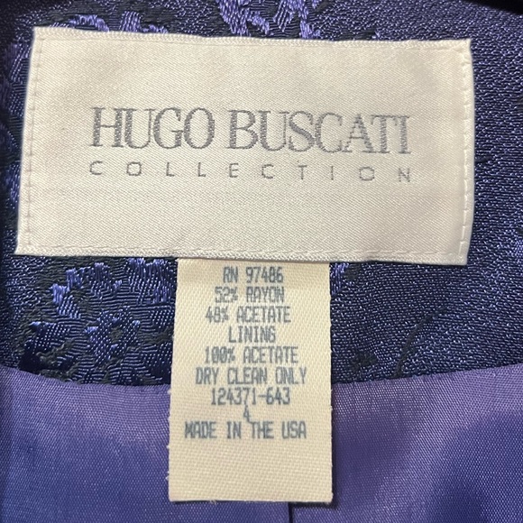 Navy mini skirt set size 4 - Picture 3 of 3